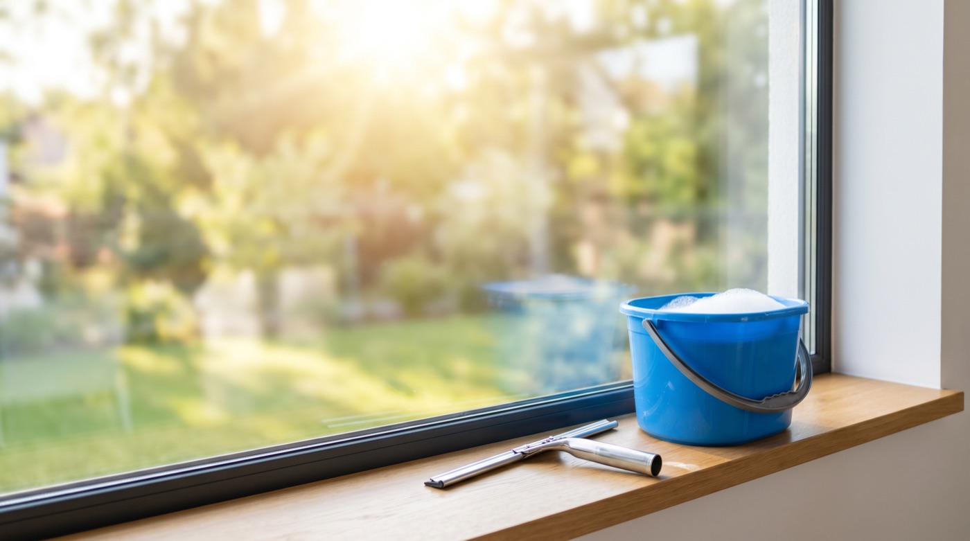 Fenster putzen ohne Streifen: Die besten Tricks